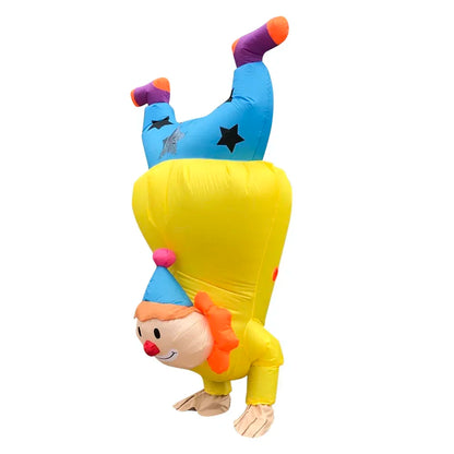 custom Adult Sumo Ballet Clown Inflatable Costumes Purim Halloween Christmas Anime Cosplay Costume Scary Mascot Party Dress ZML