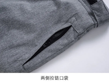 Cheap Women's and Men's Ice Snow Pants Outdoor Snowboarding Clothing Strap Trousers Skiing Suit Wear 10K Waterproof