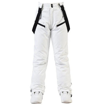 Women's and Men's Ski Pants Windproof Waterproof Snowboarding Pants Winter Outdoor Warm Snow Sports Pants Men Women Skiing