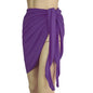 Summer Solid Bikini Cover Ups Shorts Pareo Wraps Sarong Skirt Swimsuit Beachwear Women Beach Skirts Swimwear Half Wrapped Skirt