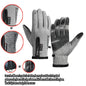 Winter Warm Touch Screen Gloves Outdoor Windproof Waterproof Cold-proof Gloves Men Driving Cycling Fishing Ski Gloves