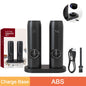 Rechargeable Electric Salt And Pepper Grinder Set With LED USB Charging Base Stainless Steel Automatic Spice Grinder Pepper Mill