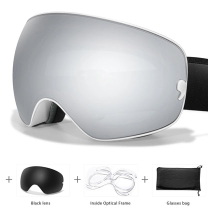 Classics Ski Goggles Double Layers Anti-fog Big Ski Glasses UV400 Skiing Mask Snowboard Men Women Winter Sports Snow Goggles