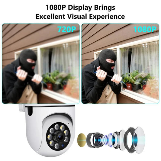Wifi Camera YCC365 Plus Smart 4X Digital Zoom AI Human Detect Wireless Camera Security Surveillance CCTV With 1080P IP Camera