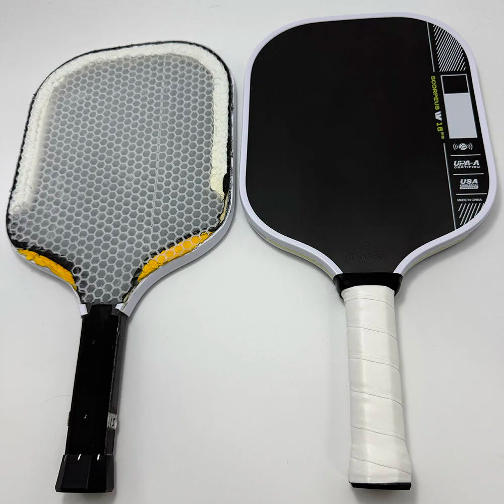 Perseus Pro IV BEN JOHNS Thickness TFP Foam GEN4 Core Thermoformed Toray T700 Carbon Fiber Pickleball Paddles