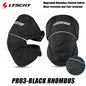 LYSCHY Motorcycle Knee Pads Summer Breathable Protective Motocross Kneepad Night Reflective Motorbike Racing Guards Protection