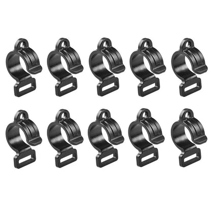 10pcs Tent Wind Rope Clamp Hooks Camping Carabiner Buckles Tent Tool Multifunction Hook Camping Equipment