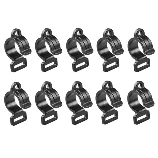 10pcs Tent Wind Rope Clamp Hooks Camping Carabiner Buckles Tent Tool Multifunction Hook Camping Equipment