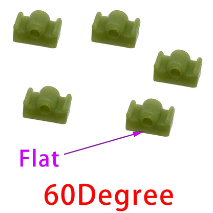 5Pcs For AEG 60/70 Degree Rubber Flat Hop Nub