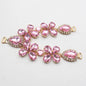 1 pcsOf Fashionable Rhinestone Metal Slipper Chains And Bread Shoes Bikini Women's Shoes Metal Slippers Women's Open Toe