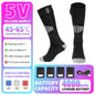 Winter Heated Sock Rechargeable Battery Stocking Men Women Electric Heating Ski Socks Sports Thermal Warmer Foot