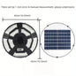 Solar Powered Outdoor Yard Light UFO Solar Charging Courtyard light Automatic On/Off from Dawn to Dusk source With Motion Sensor