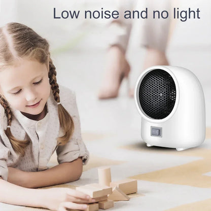 400W Mini Electric Heater 2-speed Quick Heating Home Electric Heater 220V/110V Hot Fan Overheating Protection Air Heat