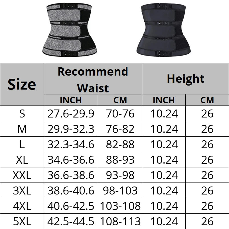 CXZD Men Waist Trainer Trimmer Belt Weight Loss Body Shaper Sauna Sweat Workout Sweat Belly Belt Fitness Gym Shapewear Girdles
