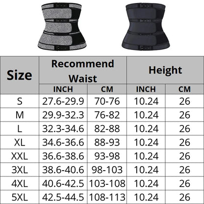 CXZD Men Waist Trainer Trimmer Belt Weight Loss Body Shaper Sauna Sweat Workout Sweat Belly Belt Fitness Gym Shapewear Girdles
