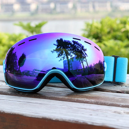 PHMAX Ski Goggles Men Snowboard Glasses Women Winter Outdoor Snow Sunglasses UV400 Double Layers Lens Anti-Fog Skiing Goggles