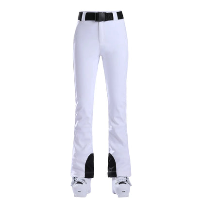 Winter Snowboarding Pants Thermal Skiing Pants New Slim Fit Women Snow Trousers Waterproof Clothes Outdoor Windproof Ski Pants