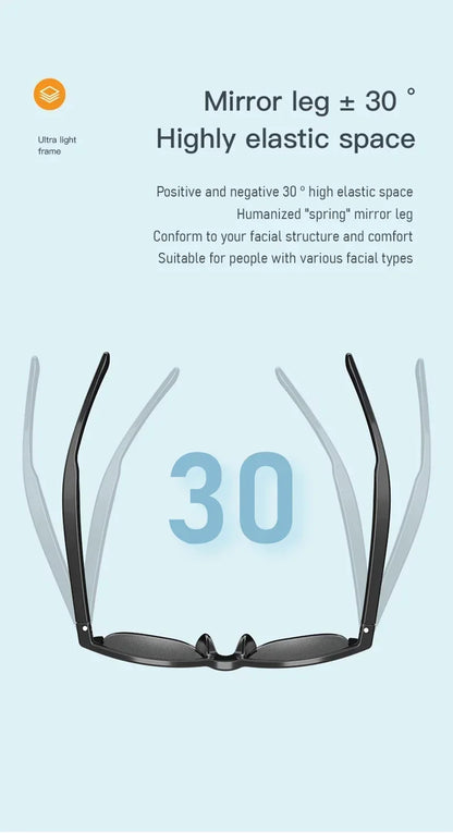 Xiaomi MIJIA Smart Sunglasses Glasses Waterproof Anti-UV Bluetooth Call Outdoor Sports Headphones HIFI Blue Light For Men Women