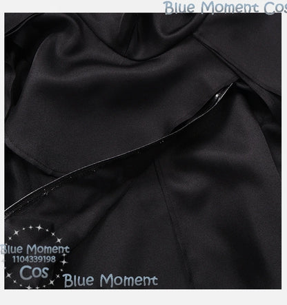 The Ghost Face Game Dead by Daylight Cosplay Disfraz mujer Black Costume Gothic Man Suit Full Set Halloween Carnival Customized