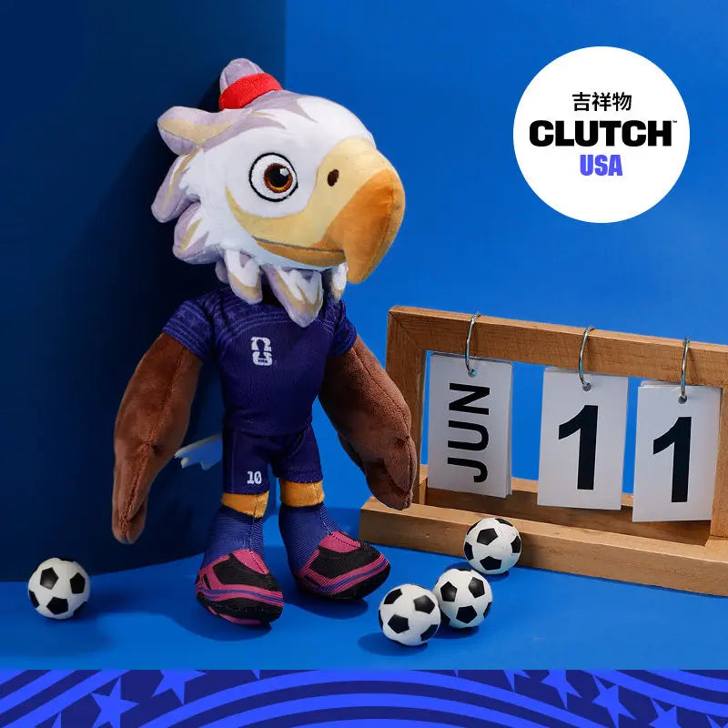 FIFA World Cup 2026 Mascot Plush Toy | Official Mascot Stuffed Animal Doll | Perfect Gift for Boys and Girls
