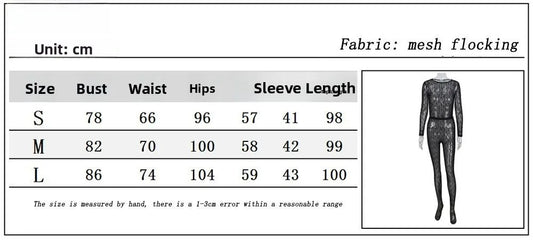 Sexy Streetwear Me See-tough Long Sve Set Pure Color round Ne Fitted Sle for Young Women 8-35 Summer Collection