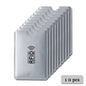 5/10/20pcs Portable Anti Rfid Wallet Blocking Reader Lock Bank Card Holder Id Bank Card Case Protection Metal Credit Card Holder
