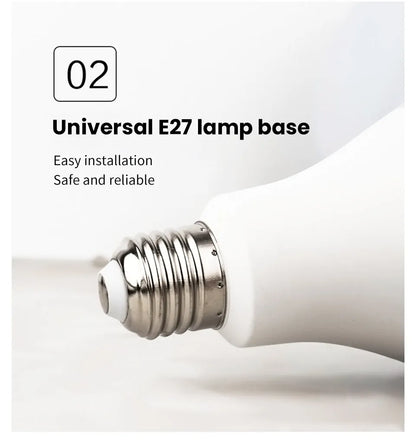 2pc LED Sensor Radar Light Bulb 6W 9W 12W 15W 18W 20W Smart LED Lamp E27 220V Motion Sensor Auto OFF/ON Cold Warm white for home