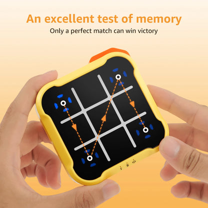 Puzzle Game Console Toe Bolt Electronic Table Board Game IQ Mind Brain Teaser Puzzles Child Adults Interactive Game Memory Train