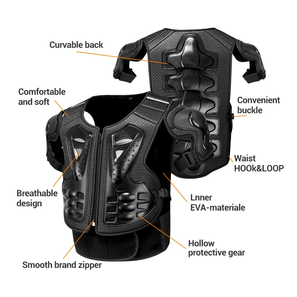 Motorcycle Armor Men Motorcycle Jacket Armor Moto Full Body Armor Protection Jackets Motocross Enduro Moto Protective Equipment