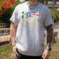 2026 North America Soccer T-Shirt World Football Fan Tee MX US CA Vintage Goal Net Graphic Cup Soccer Lover Gift Cotton Tops