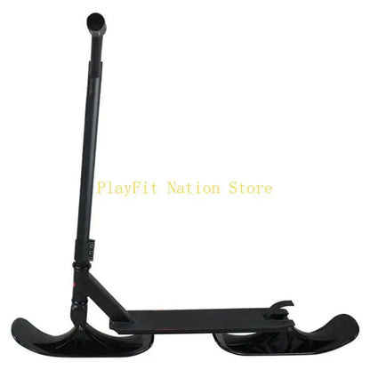 242F 1 Pair Kids Ski Board for Scooter Snow Sled Scooter Sled Sliding Ski Snowboard
