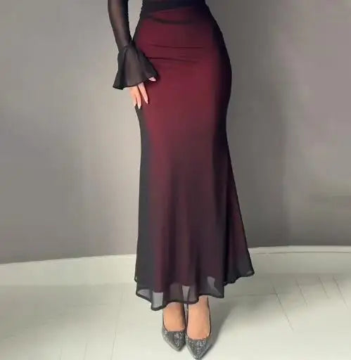 Womens Dresses Spring Autumn New Fashionable Solid Color Long Sleeved Off Shoulder Hip Hugging Temperament Slim Fit Dress