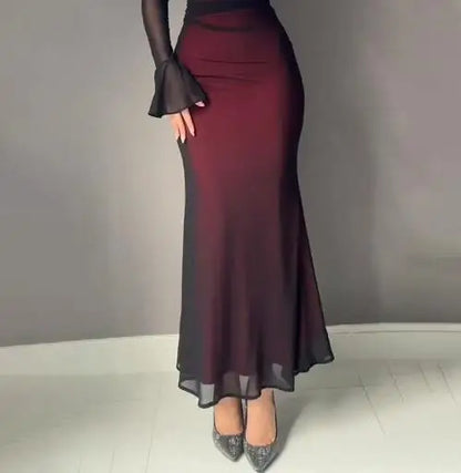 Womens Dresses Spring Autumn New Fashionable Solid Color Long Sleeved Off Shoulder Hip Hugging Temperament Slim Fit Dress