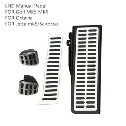 Car Pedals for Volkswagen Golf 5 6 MK5 MK6 Scirocco CC Passat B6 B7 Shara Tiguan for Jetta Mk6 Touran Vento Rabbit
