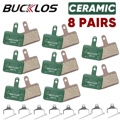 BUCKLOS Ceramic Brake Pads MTB Bike Hydarulic Disc Brake Pad For SHIMANO B01S B05S Mountain Bicycle Disc Brake Pad Cycling Parts