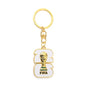 2026 FIFA World Cup Enamel Metal Keychain, UV Printed Soccer Key Ring, Football Fan Souvenir, Car Bag Pendant, Sports Gift