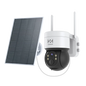 Built-in Battery Outdoor Wireless Solar IP Camera  WiFi PTZ 1080P Video Surveillance Long Time Standby Waterproof