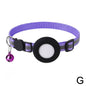 Anti-Lost Cat Collar For Airtag GPS Tracker Protective Case With Bell Reflective Cats Necklace Kitten Accesories Pet Products