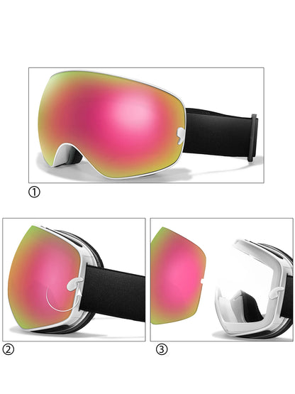 Classics Ski Goggles Double Layers Anti-fog Big Ski Glasses UV400 Skiing Mask Snowboard Men Women Winter Sports Snow Goggles