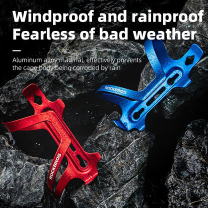 ROCKBROS Bicycle Bottle Cages Aluminium Alloy Cycling Water Bottle Holder Ultralight Cup Bracket Mount MTB Road Bike Accessories