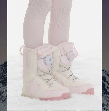 Skiing Women Snow Boot Footwear Snowboard Boots Ski Boots Men Warm Waterproof 2025 Outdoor Thermal Snowboard Shoes Ski Equipment