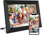 32GB FRAMEO 10.1 Inch Smart WiFi Digital Photo Frame 1280x800 IPS LCD Touch Screen,Best Christmas gift for friends and family