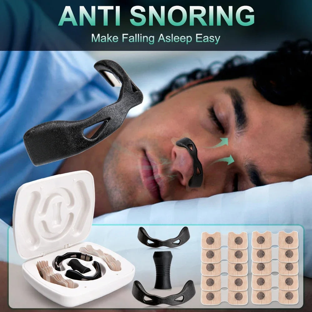 Magnetic Nasal Breathing Dilators Kit Nasal Dilator Boost Oxygen Intake Breathing Nose Strips Breathing Nose Clip Nasal Strips