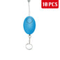 Cheap Self Defense Alarm 120dB Egg Shape Girl Women Security Protect Alert Personal Safety Scream Loud Keychain Emergency Alarm