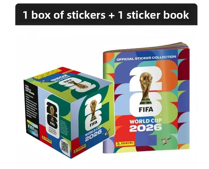 2026 FIFA World Cup Panini Original Stickers International Version Rare Collection Football Fan Souvenir Present