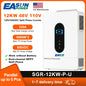 EASUN POWER 12KW Hybrid Inverter 48V 110V Split Phase Solar Inverter 2 MPPT Paralleled With WiFi 220A Solar Controller Inverters