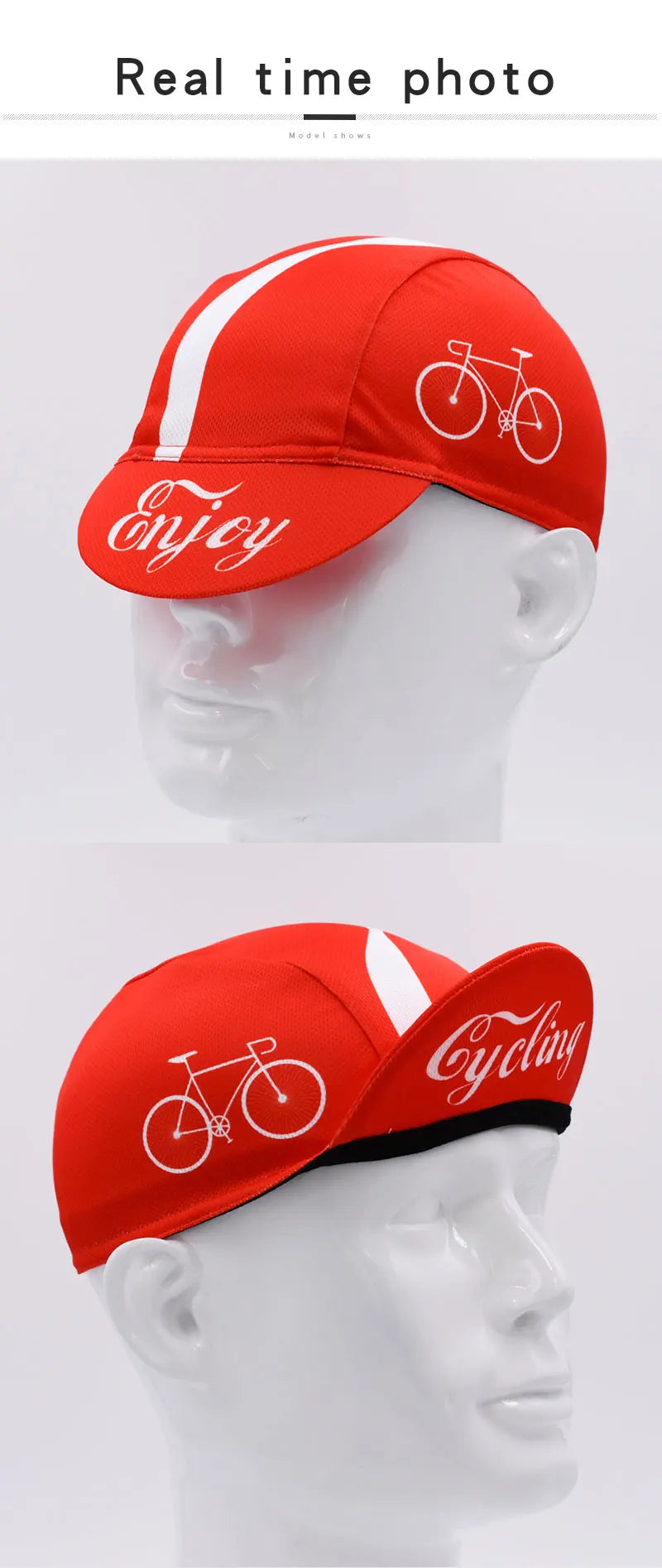 Classic Summer Cycling Cap, Essential Hat for Bicycle Sport, Eight Colors to Choose from
