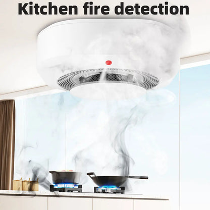 PGST Tuya Smart Wifi Smoke Sensor Smoke Detector Sensor Home Security For Security System Via Smart Life APPSmoke DetectorsGoWisse.com