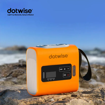 DOTWISE Outdoor Wireless Air Pump Travel Vacuum Pump with Inflatable Deflate Portable Electric MINI Inflatable Pumps for Mats