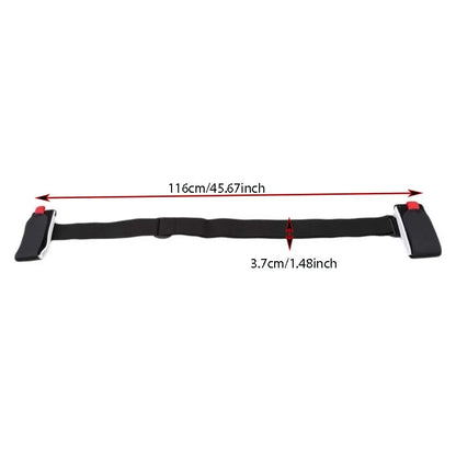 Nylon Skiing Pole Shoulder Hand Carrier Lash Handle Straps Adjustable Buck Hook Loop Protecting Black Nylon Ski Handle Strap Bag